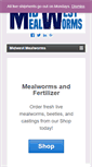 Mobile Screenshot of midwestmealworms.com